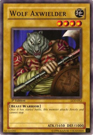 Wolf Axwielder (LOD-052) - Legacy of Darkness 1st Edition