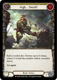 Argh... Smash! (CRU009) [Crucible of War]