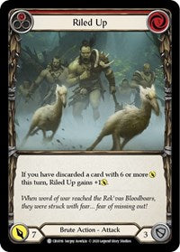 Riled Up (Red) (CRU016) [Crucible of War]