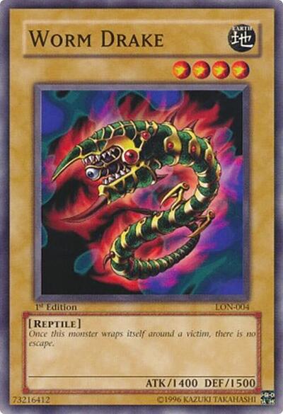 Worm Drake (LON-004) [Labyrinth of Nightmare]