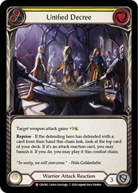 Unified Decree (CRU083) [Crucible of War]
