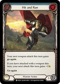 Hit and Run (Blue) (CRU093) [Crucible of War]