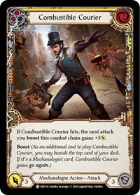 Combustible Courier (Yellow) (CRU110) [Crucible of War]