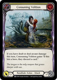 Consuming Volition (Yellow) (CRU149) [Crucible of War]