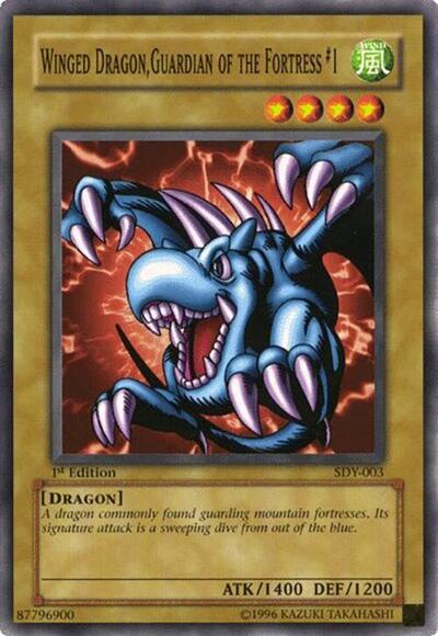 Winged Dragon, Guardian of the Fortress #1 (SDY-003) [Starter Deck: Yugi]