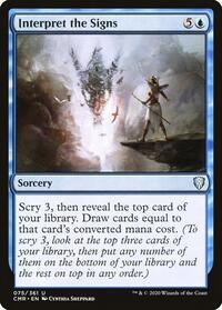 Interpret the Signs (75) [Commander Legends]