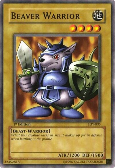 Beaver Warrior (SDY-005) [Starter Deck: Yugi]