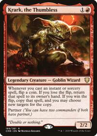 Krark, the Thumbless (189) [Commander Legends]