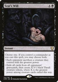 Szat's Will (152) [Commander Legends]
