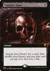 Vampiric Tutor (Extended Art) (656) [Commander Legends]