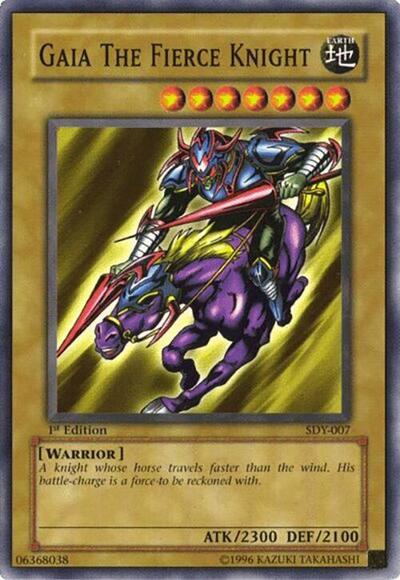 Gaia The Fierce Knight (SDY-007) [Starter Deck: Yugi]