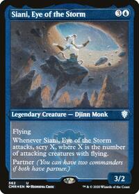 Siani, Eye of the Storm (Foil Etched) (562) [Commander Legends]