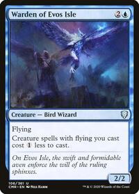 Warden of Evos Isle (106) [Commander Legends]