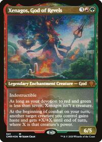 Xenagos, God of Revels (Foil Etched) (541) [Commander Legends]