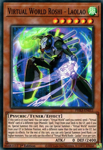 Virtual World Roshi - Laolao (PHRA-EN011) [Phantom Rage]