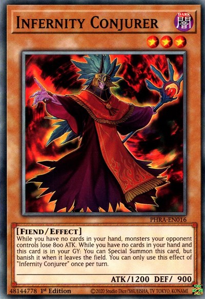 Infernity Conjurer (PHRA-EN016) [Phantom Rage]