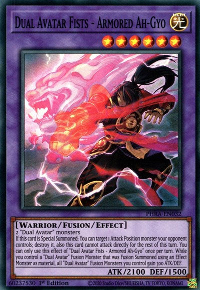 Dual Avatar Fists - Armored Ah-Gyo (PHRA-EN032) [Phantom Rage]