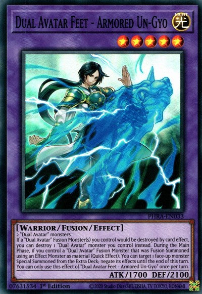 Dual Avatar Feet - Armored Un-Gyo (PHRA-EN033) [Phantom Rage]
