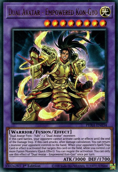 Dual Avatar - Empowered Kon-Gyo (PHRA-EN034) [Phantom Rage]