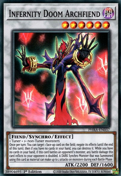 Infernity Doom Archfiend (PHRA-EN037) [Phantom Rage]