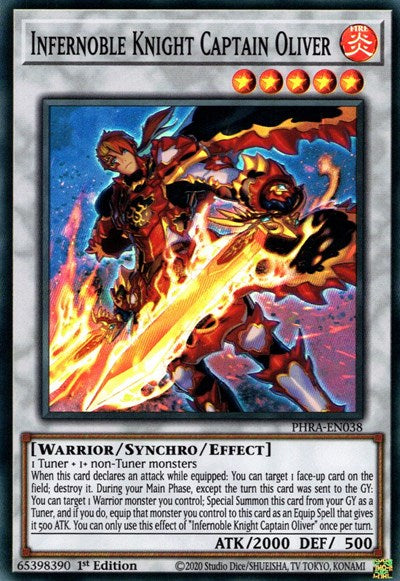 Infernoble Knight Captain Oliver (PHRA-EN038) [Phantom Rage]