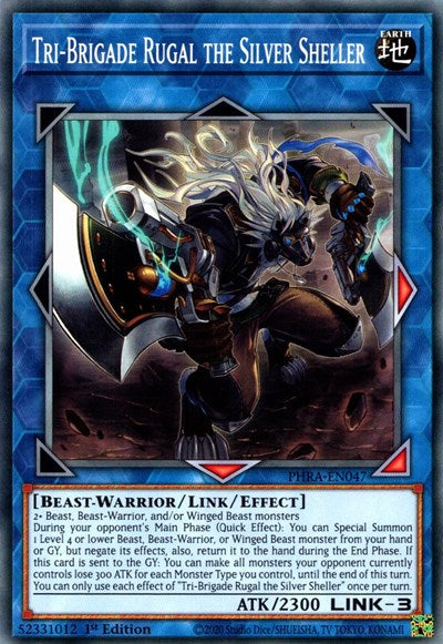 Tri-Brigade Rugal the Silver Sheller (PHRA-EN047) [Phantom Rage]