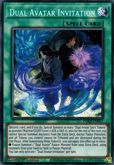 Dual Avatar Invitation (PHRA-EN057) [Phantom Rage]