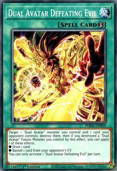Dual Avatar Defeating Evil (PHRA-EN059) [Phantom Rage]