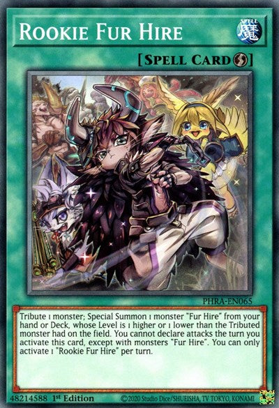 Rookie Fur Hire (PHRA-EN065) [Phantom Rage]