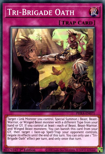 Tri-Brigade Oath (PHRA-EN071) [Phantom Rage]