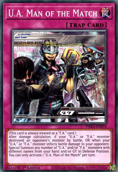 U.A. Man of the Match (PHRA-EN076) [Phantom Rage]