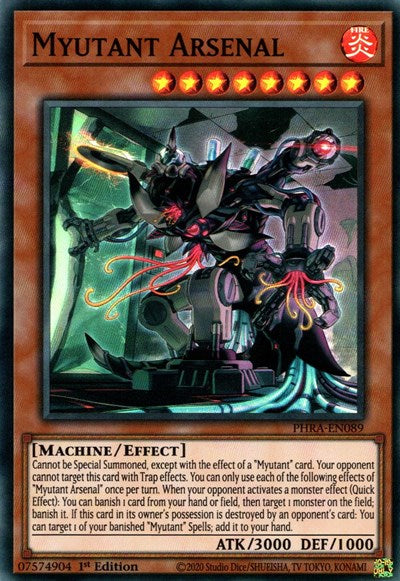 Myutant Arsenal (PHRA-EN089) [Phantom Rage]