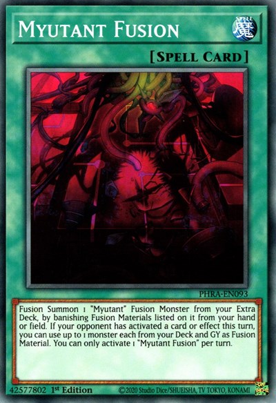 Myutant Fusion (PHRA-EN093) [Phantom Rage]