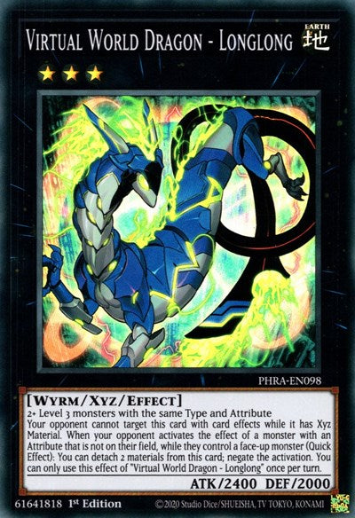 Virtual World Dragon - Longlong (PHRA-EN098) [Phantom Rage]