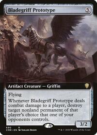 Bladegriff Prototype (Extended Art) (690) [Commander Legends]
