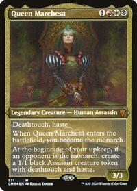 Queen Marchesa (Foil Etched) (531) [Commander Legends]