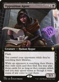 Opposition Agent (Extended Art) (651) [Commander Legends]