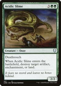 Acidic Slime (421) [Commander Legends]