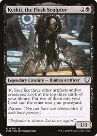 Keskit, the Flesh Sculptor (131) [Commander Legends]