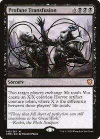 Profane Transfusion (145) [Commander Legends]