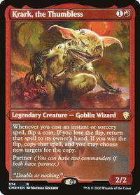 Krark, the Thumbless (Foil Etched) (574) [Commander Legends]