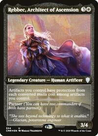 Rebbec, Architect of Ascension (Foil Etched) (554) [Commander Legends]