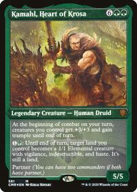 Kamahl, Heart of Krosa (Foil Etched) (581) [Commander Legends]