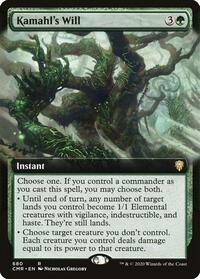 Kamahl's Will (Extended Art) (680) [Commander Legends]