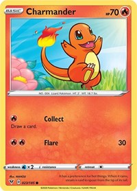 Charmander (023/185) [SWSH04: Vivid Voltage]