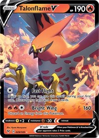 Talonflame V (029/185) [SWSH04: Vivid Voltage]