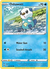 Oshawott (033/185) [SWSH04: Vivid Voltage]