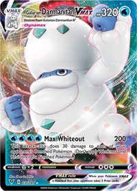 Galarian Darmanitan VMAX (037/185) [SWSH04: Vivid Voltage]