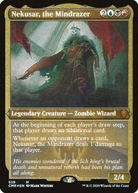 Nekusar, the Mindrazer (Foil Etched) (529) [Commander Legends]