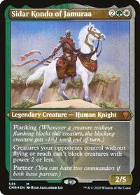 Sidar Kondo of Jamuraa (Foil Etched) (535) [Commander Legends]